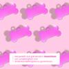 Ibera Gifts - Personalized Dog Tag in Bone Shape for Small to Medium Dogs and Cats (Pink, Stars) view 4