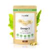 Vegan Omega-3 Capsules, 120 Count, 600 mg EPA & DHA from Algae, High-Dose, Triglyceride Form view 1