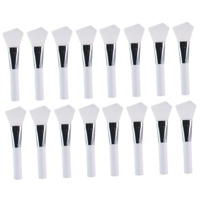 DOITOOL 16-Piece Silicone Face Mask Brush Set, White