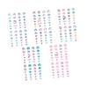 Housoutil Self-Adhesive Nail Stickers for Kids, 10 Sheets, Unicorn Design view 3