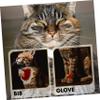 Angoily Pet Costume Set with New Year Scarf and Gloves view 3