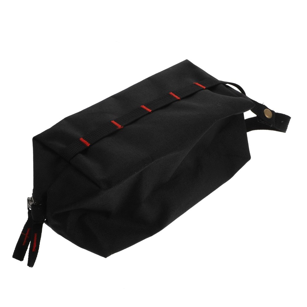 MAGICLULU Tissue Box Holder Bag, Napkin Holder, Black Oxford Fabric, Easy to Open