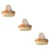 Mobestech 3-Piece Natural Bristle Body Brush Set view 1
