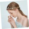 DOITOOL 3-Piece Wedding Headbands with Artificial Flowers and Pearls view 4