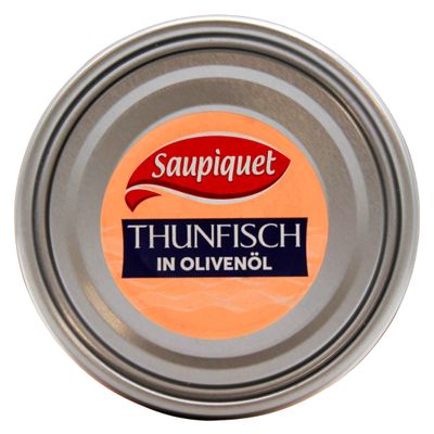 Saupiquet Tuna in Olive Oil, 24-Pack (24 x 140 g)