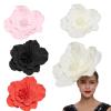 Pink Flower Fascinator Headband for Women view 4