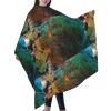 EgoMed Haircut Cape, Professional Salon Barber Cape, Hair Cutting Cape, Coral and Fish view 4