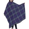 EgoMed Professional Haircut Cape, Blue Tartan view 4