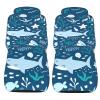 BEEOFICEPENG Universal Front Car Seat Covers, 2-Pack, Cute Underwater Sharks view 4