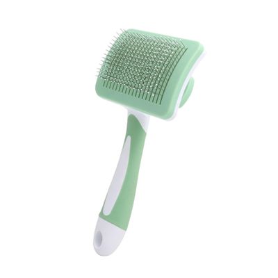 Legou Pet Hair Brush for Dogs and Cats, Grooming Comb, Green, Large