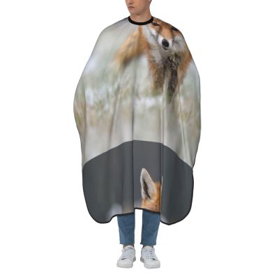 EgoMed Professional Haircut Cape with Cute Fox Print