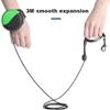 1-Piece 3 m Retractable Hands-Free Dog Leash, Gray view 2