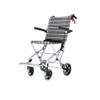 Ultra-Lightweight Aluminum Alloy Wheelchair, Portable, Foldable Transport Chair with Hand Brakes and Folding-Back Armrests view 1