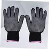PRETYZOOM 1 Pair Heat-Resistant Gloves, Black, for Curling Irons view 4