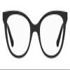 MOSCHINO LOVE MOL635 807 Black Women's Glasses 52/19/140 view 2