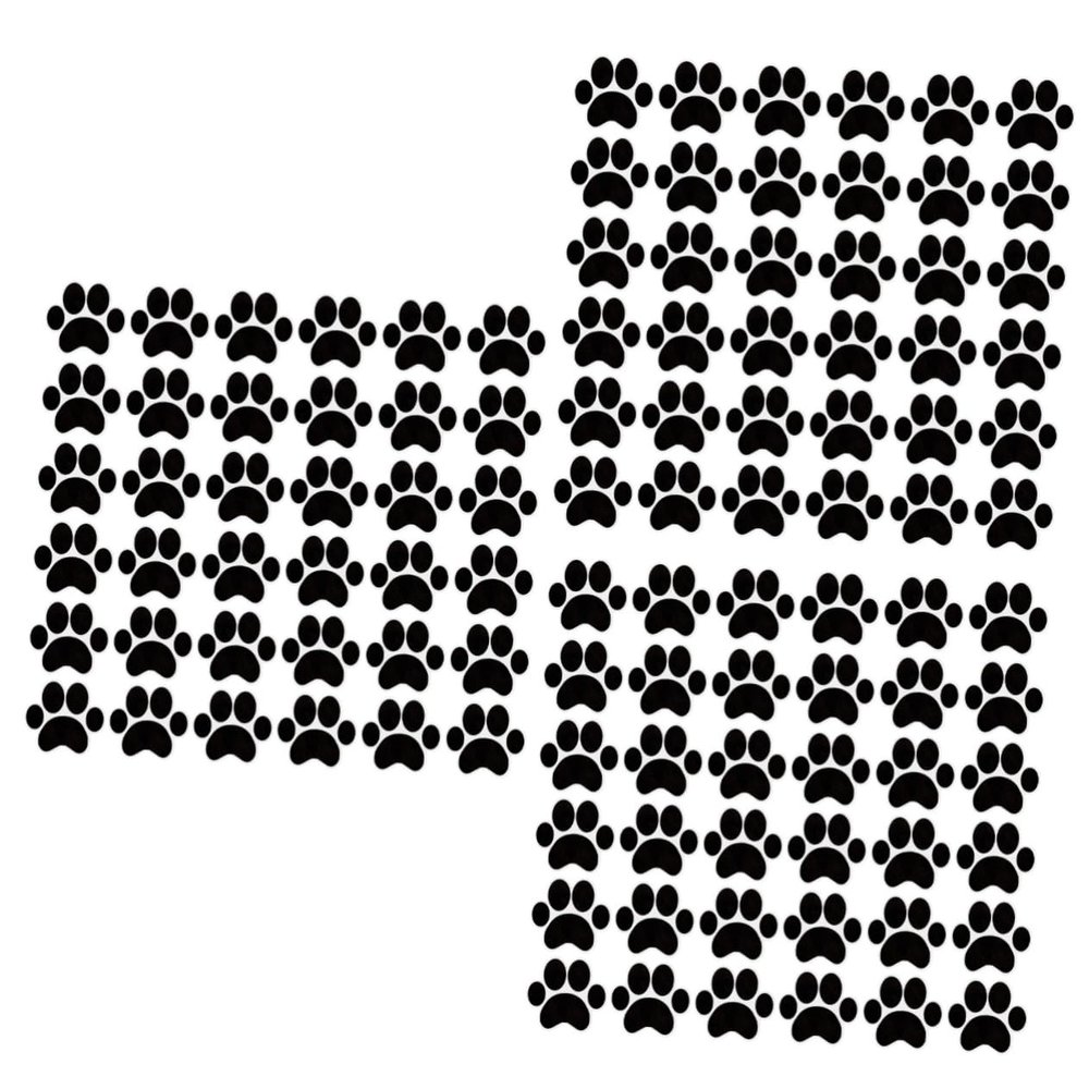 jojofuny 147-Piece Cat Paw Wall Decals, Cute Wall Stickers for Kids' Rooms, Durable Decor for Boys and Girls