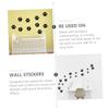 jojofuny 147-Piece Cat Paw Wall Decals, Cute Wall Stickers for Kids' Rooms, Durable Decor for Boys and Girls view 2