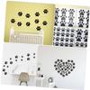 jojofuny 147-Piece Cat Paw Wall Decals, Cute Wall Stickers for Kids' Rooms, Durable Decor for Boys and Girls view 3