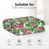 LAMAME Soft Blanket with Tropical Leaves, Warm Blanket view 4
