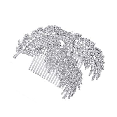 Housoutil Leaf Hair Comb for Brides and Weddings
