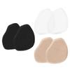 minkissy 15 Pairs Gel Forefoot Pads for High Heels, Self-Adhesive Cushioning Inserts for Foot Pain Relief, Transparent and Black view 2