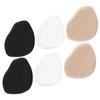 minkissy 15 Pairs Gel Forefoot Pads for High Heels, Self-Adhesive Cushioning Inserts for Foot Pain Relief, Transparent and Black view 3