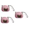 minkissy Hamster Carrier, 3-Piece Handbag Pet Backpack, Portable for Travel view 1