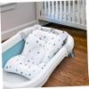 ifundom Baby Bath Pillow with 3-Point Structure, Thick Cotton Fiber, White view 4