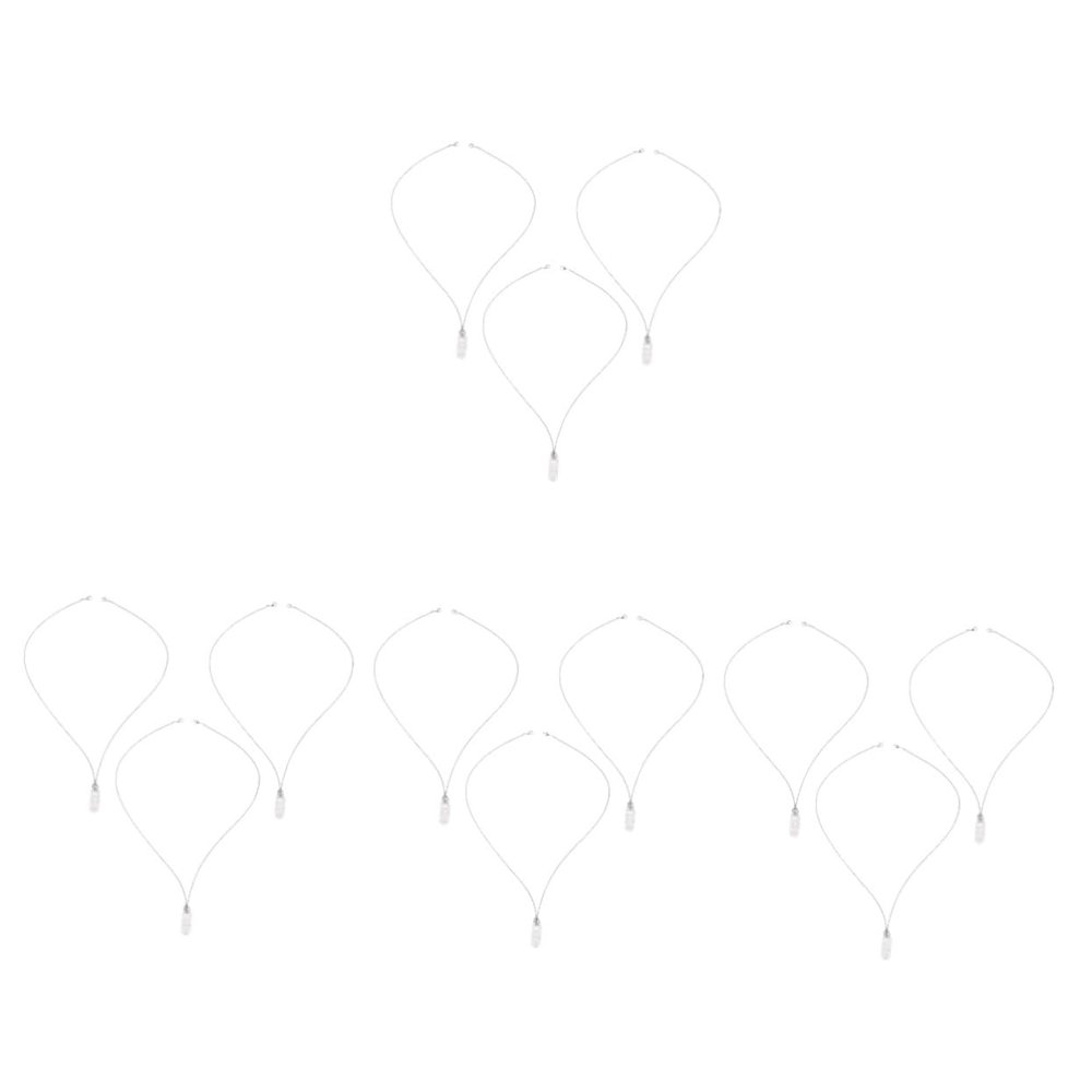 Healeved 12-Piece Hearing Amplifier Clip Lanyards, Anti-Loss Retainers