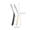 Men's Metal Razor with Guard, Black and White, 2 Pieces view 2