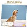 FRCOLOR 2-Piece Magnetic Pee Pad Holders for Dogs, PP, Self-Adhesive, Durable, for Home and Store view 4