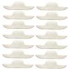 Housoutil 20-Piece Disposable Sweat Pads, Sweat-Absorbing Fabric Pads, Summer Pads, Anti-Sweat Stickers, White view 1