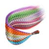 20-Piece Rainbow Feather Hair Extensions, Color 17, 16 Inches view 3