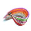 20-Piece Rainbow Feather Hair Extensions, Color 17, 16 Inches view 4