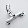 Chrome-Plated Brass Bidet Sprayer Set for Toilets, Wall-Mounted, Hot and Cold Water view 4