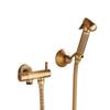 Antique Brass Handheld Toilet Bidet Sprayer Set with 150 cm Hose view 1