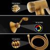 Antique Brass Handheld Toilet Bidet Sprayer Set with 150 cm Hose view 3