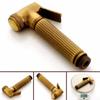 Antique Brass Handheld Toilet Bidet Sprayer Set with 150 cm Hose view 4