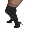 BANANALU 20 Den Over-the-Knee Sexy Open-Crotch Tights, Intimo Secret Nero, L view 2