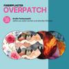 Diasticker Overpatch Fixation Tape (5 Count, Black Floral) for FreeStyle Libre 3, Dexcom G7 & Catheters view 4