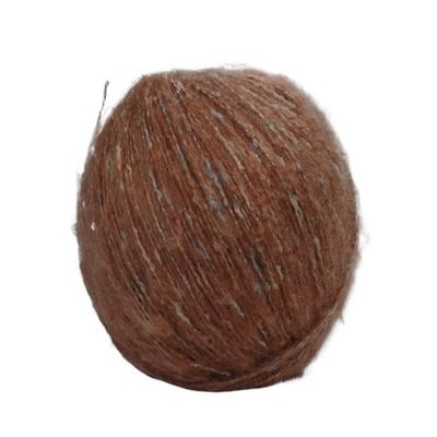 Mohair Yarn for Various Craft Projects (Color: Light Brown)