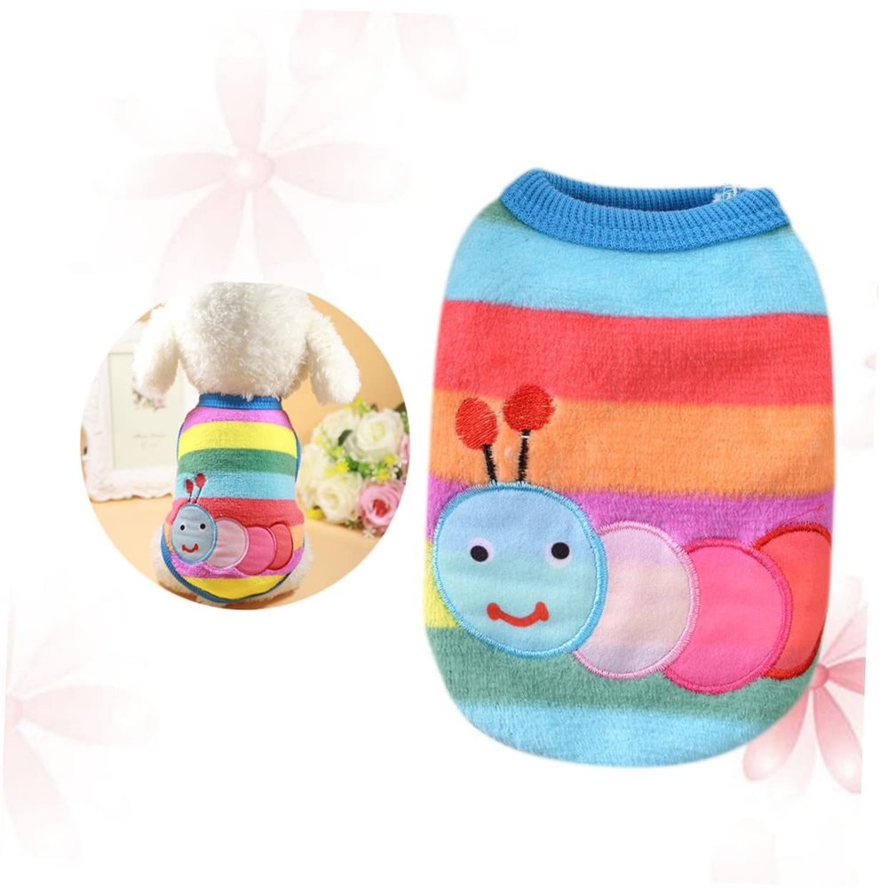 M Pet Vest, Warm Cartoon Design, for Dogs and Cats