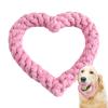Heart-Shaped Rope Dog Toy view 1