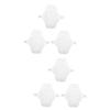 Healvian 2 Sets Reusable Menstrual Pads, Soft Cotton, Washable, for Travel, 3 Pieces view 1