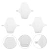 Healvian 2 Sets Reusable Menstrual Pads, Soft Cotton, Washable, for Travel, 3 Pieces view 3
