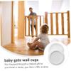 Abaodam 4-Piece Wall Protectors for Pressure-Mounted Gates, Baby and Pet Safety, Non-Slip Wall Cups, Easy Installation view 3