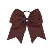 yuwqqoajv Stylish Bow Hair Ties, Practical Gifts for Girls, Lightweight and Soft Polyester Hair Ties, Simple, Three view 1