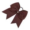 yuwqqoajv Stylish Bow Hair Ties, Practical Gifts for Girls, Lightweight and Soft Polyester Hair Ties, Simple, Three view 2