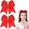 yuwqqoajv Stylish Bow Hair Ties, Practical Gifts for Girls, Lightweight and Soft Polyester Hair Ties, Simple, Three view 4