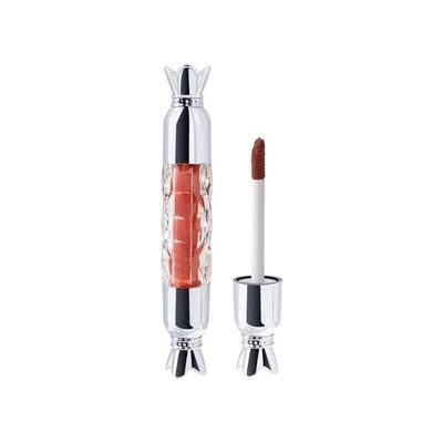 BADALO Velvet Mist Water Mist Lip Mud, Soft, Silky, Matte, Vegan, Wei, Non-Stick Lip Gloss Lip Glaze Lipstick (Color: 5 Red Brown Bean Paste)